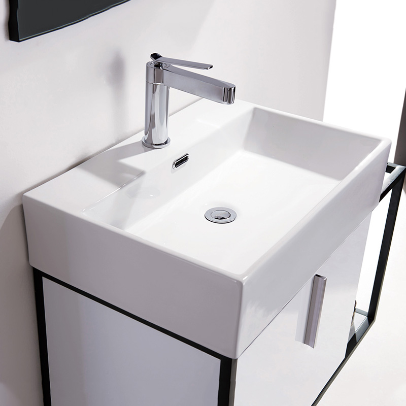 Wall Mounted Vanity Bathroom Sink With Cabinet