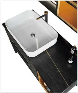 1200 Contemporary Bathroom Sink Vanity