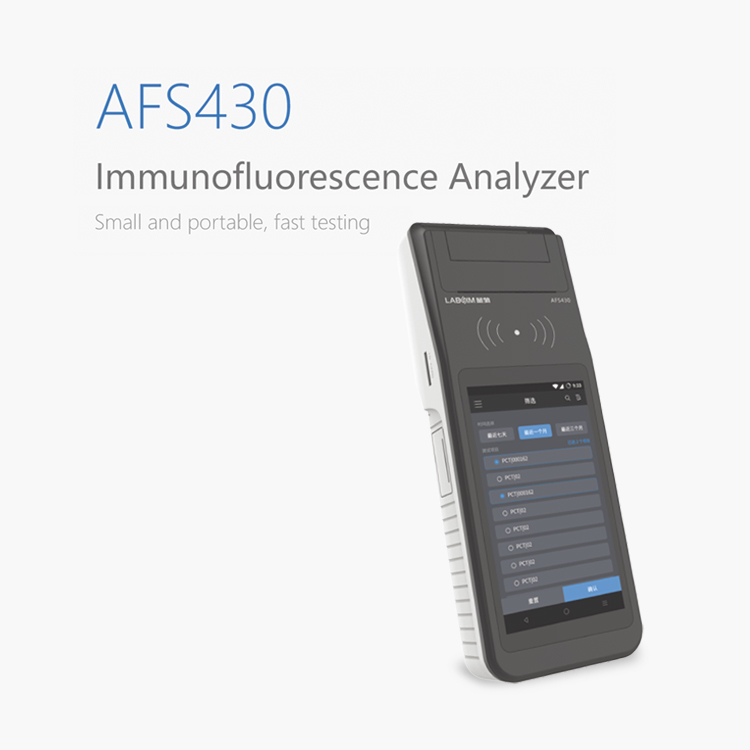 Analizzatore di immunofluorescenza AFS430