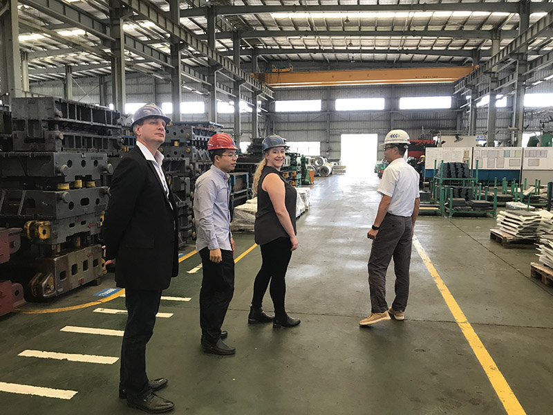 German customer“Stabil”come to visit our factory