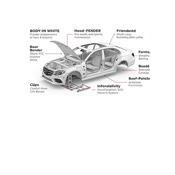 Wat zijn auto-stempelonderdelen?