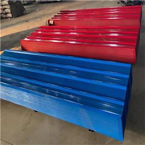 Red Blue Roof Pit Color Steel Tile
