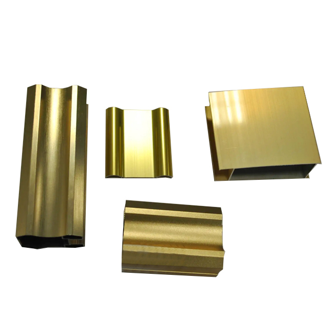 Titanium gold coloring additives