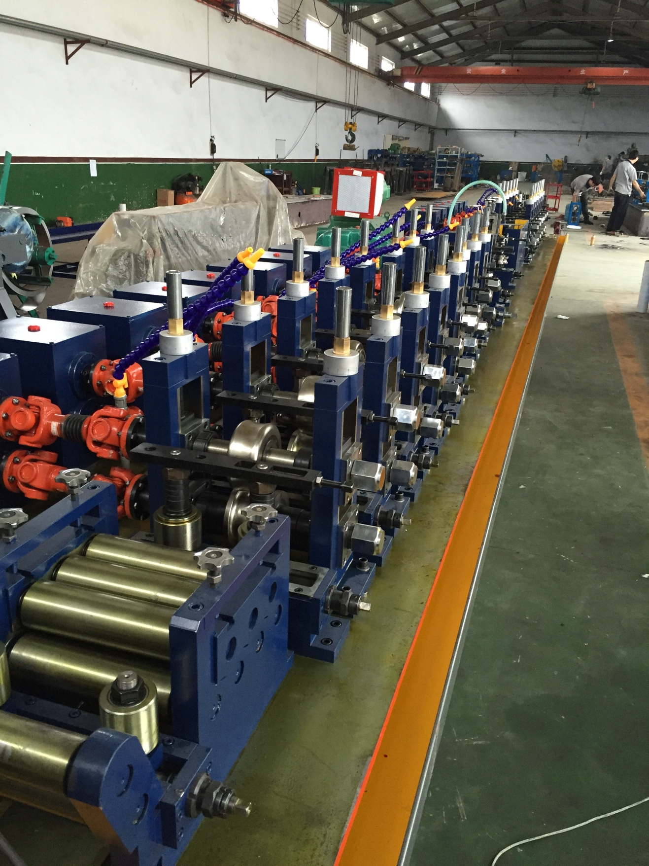 Square Round Welded Pipe Mill Machine