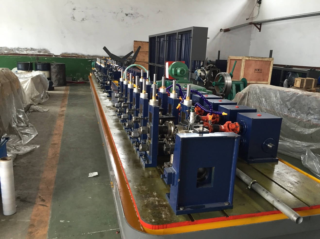 Square Round Welded Pipe Mill Machine