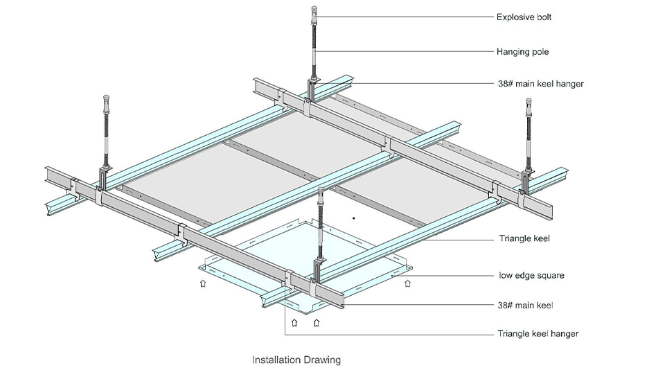 Automatic Steel And Aluminium Ceiling Tile Machine