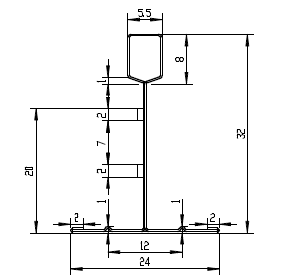 Ceiling Main T And Cross T Bar Machine