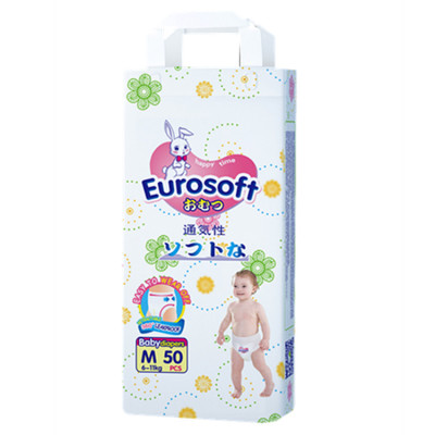 Pañales desechables suaves de entrenamiento para bebés.