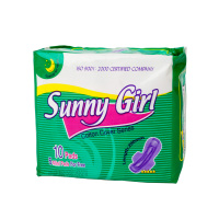 Kostenlose Jumbo-Damenbinden für die Nacht