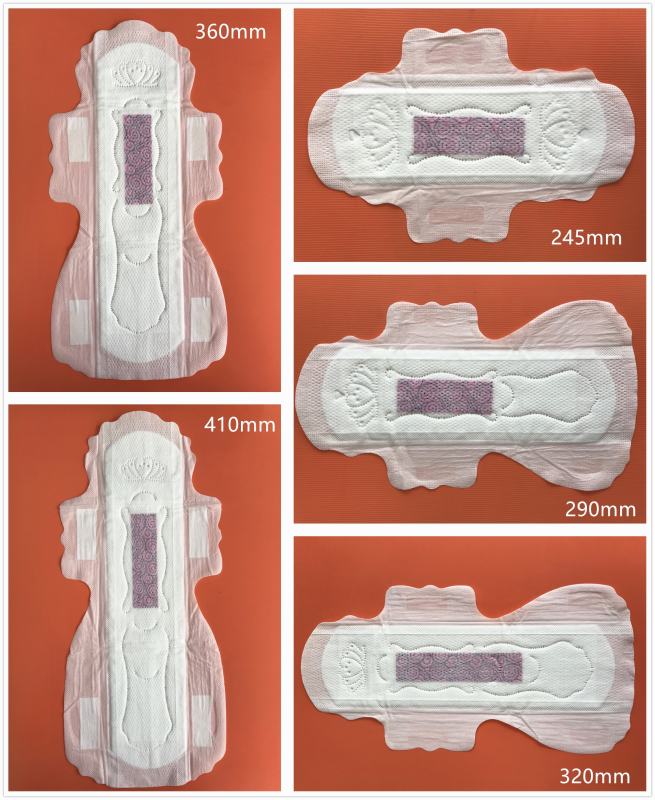 Verwendung von Hygienepads mit negativen Ionen bei starker Blutung