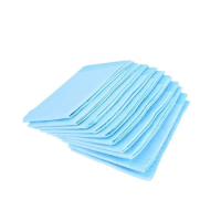 Blue hospital underpads for elderly