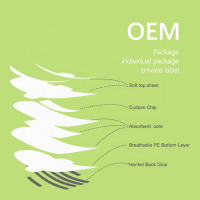 Pad Sanitari Ibu Bersalin Baharu untuk Kulit Sensitif