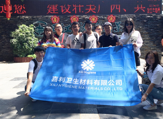 L'équipe de vente Xili en voyage