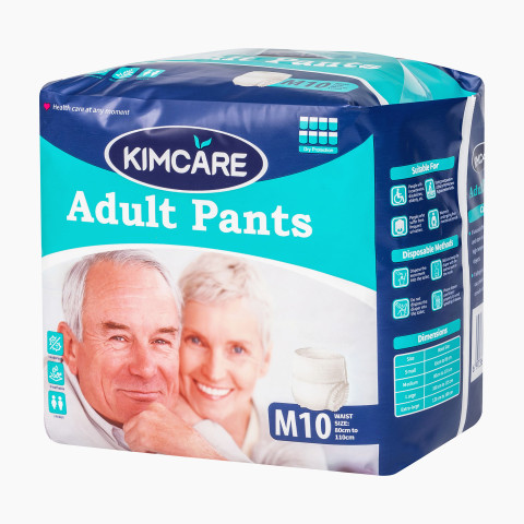 Pañal desechable tipo braguita para personas mayores