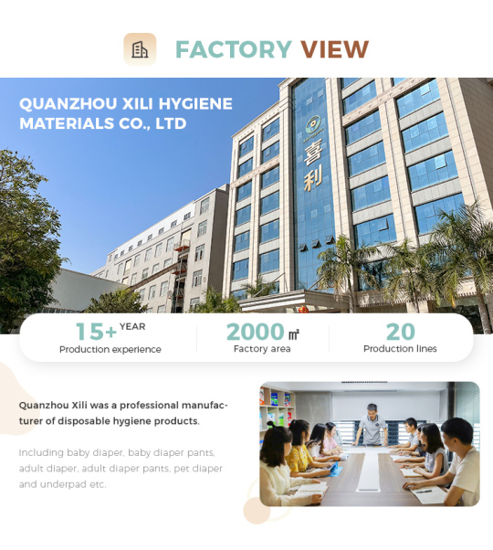 Quanzhou Xili Hygienematerialien Co., Ltd.