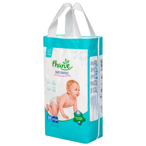 Hochsaugfähige, atmungsaktive, weiche Einweg-Babywindeln