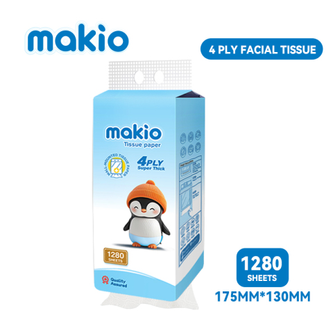 High Absorbent Wall Hanging Soft Facial Tissue Paper