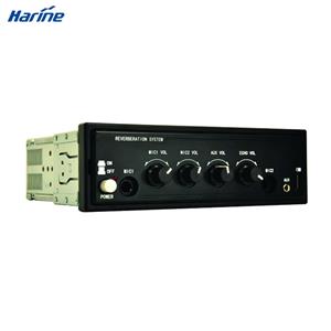 Single DIN Car Amplifier Player With MIC Input AUX In