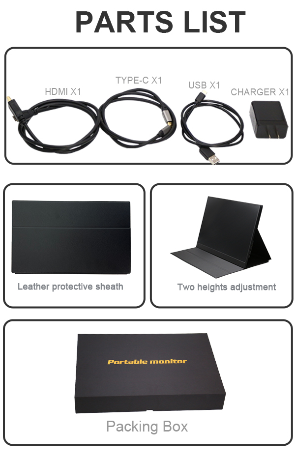 High-definition Portable LED Computer Monitor