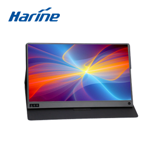 Monitor/tela portátil fino de 15,6 polegadas, monitor portátil de escritório para laptop, celular, monitor portátil para jogos (edição com bateria)