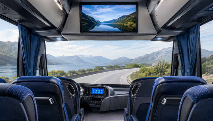 How Vehicle Display Solutions Improve Safety, Passenger Experience, and Fleet Operation