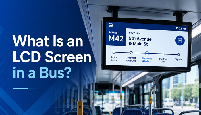 What Is an LCD Screen in a Bus?