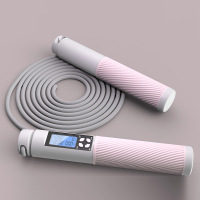 Hotsale fitness digital saltar la cuerda con contador de saltar la cuerda de pvc