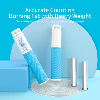 Hotsale fitness digital jumping rope with Counter jumping rope pvc