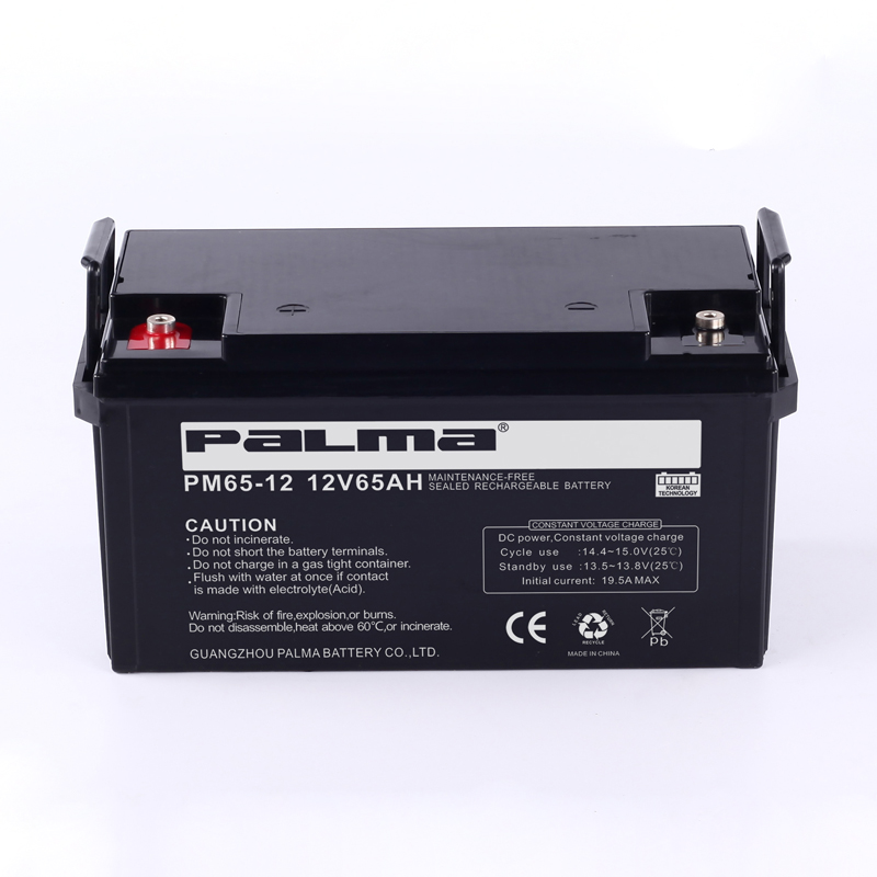 Baterai Surya UPS Cadangan SLA Isi Ulang 12V65AH