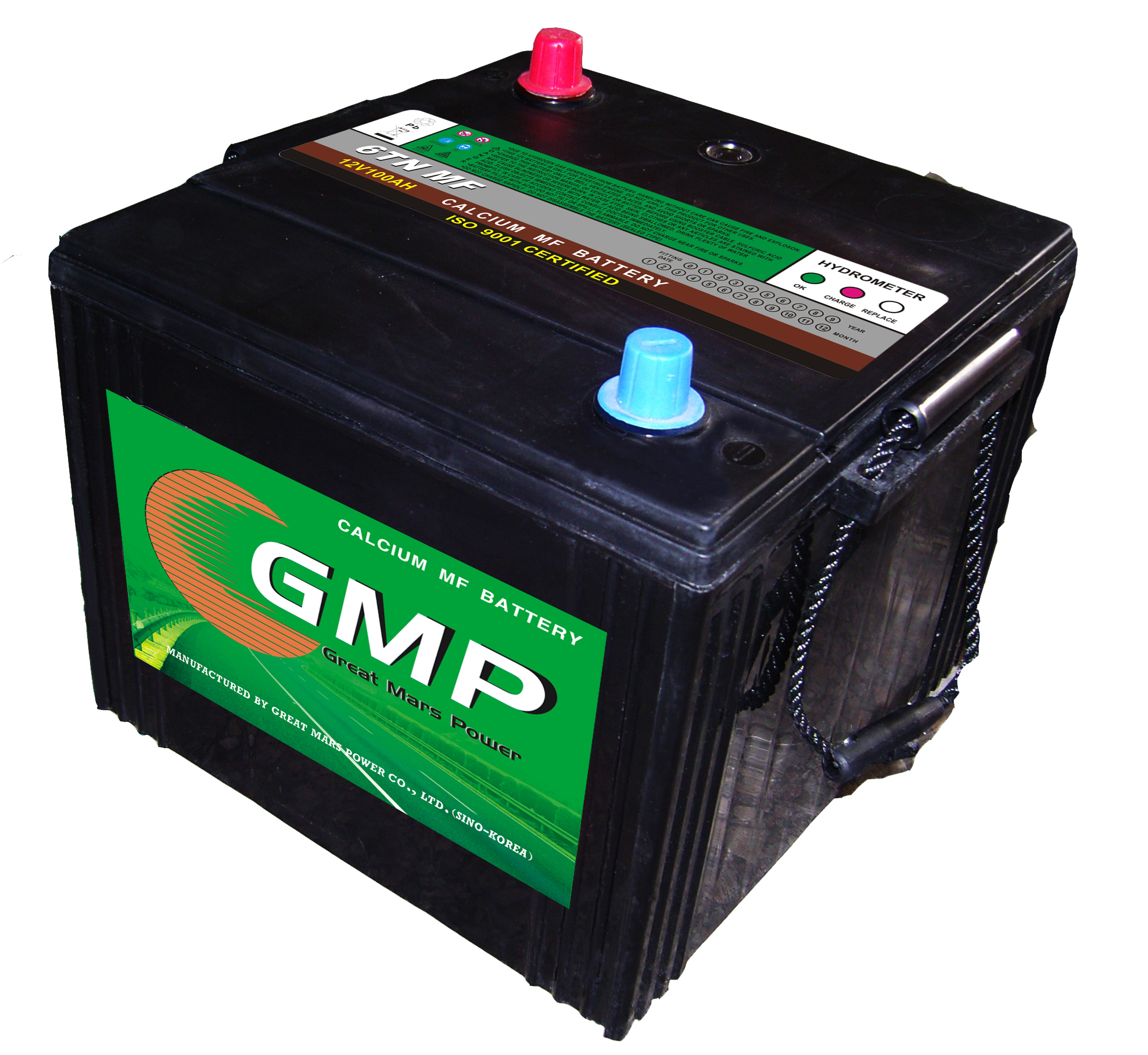 Batteries de voiture au plomb scellées 6TN100, 12v, 100ah, batterie carrée de réservoir