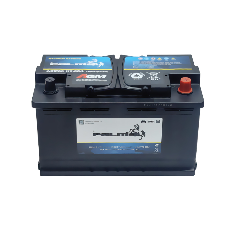 Batterie démarrage-arrêt AGM80 H7 pour automobile 12V80AH