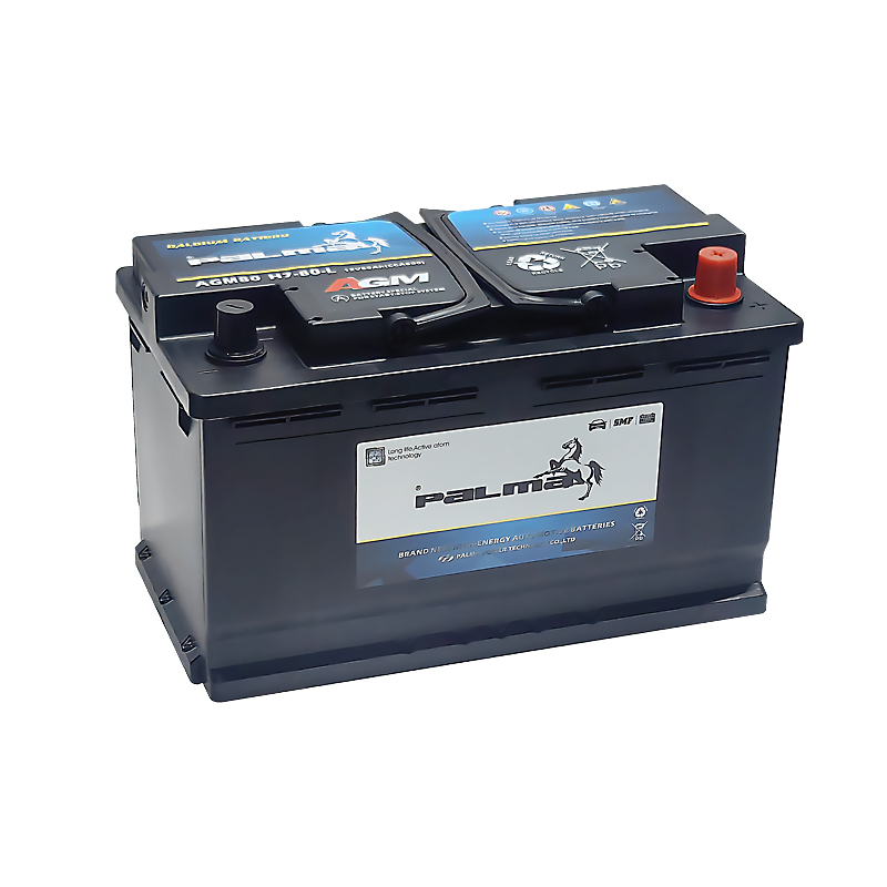 Batterie démarrage-arrêt AGM80 H7 pour automobile 12V80AH