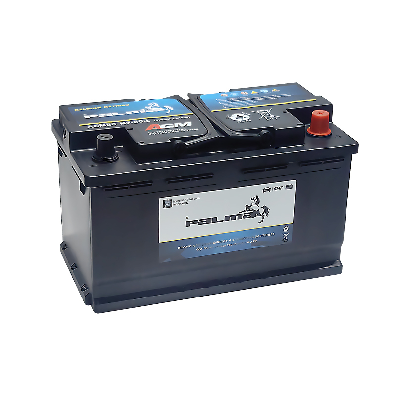 Supply AGM80 H7 Start-stop Battery For Auto 12V80AH Wholesale Factory -  GUANGZHOU PALMA BATTERY CO.,LTD.
