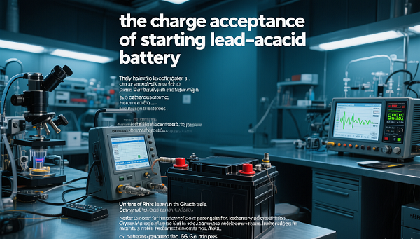 Study on the influencing factors on the charge acceptance of starting lead-acid battery Study on the influencing factors on the charge acceptance of starting lead-acid battery
