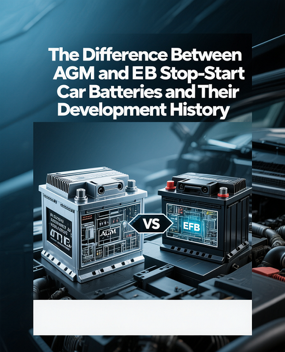 AGM과 EFB 스톱-스타트 자동차 배터리의 차이점과 개발 역사