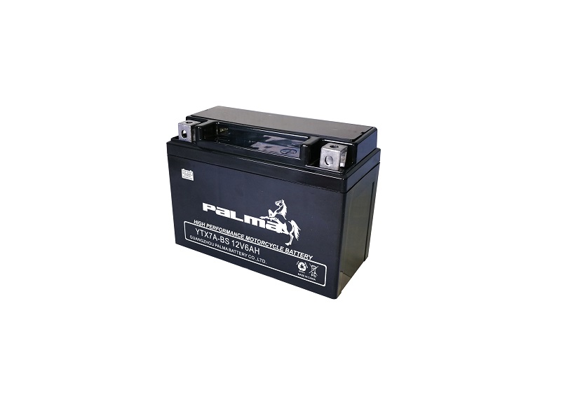 YTX7A-BS Lead Acid Battery For Motorcycle