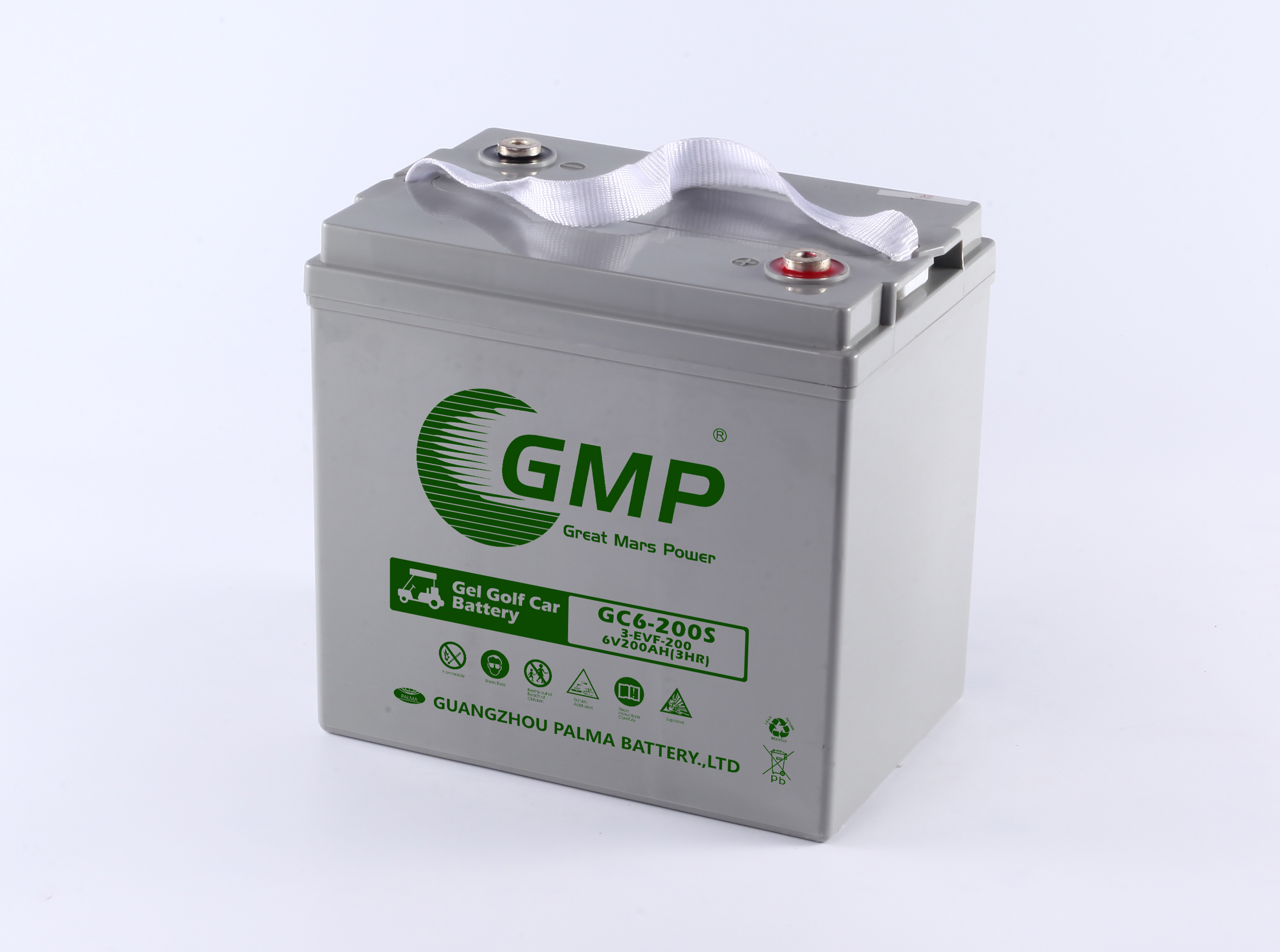 Palma Scissor Lift Electric Trolley EVF MF Batteries 6V 200AH Lead Acid GOLF Carts Batteries Charger