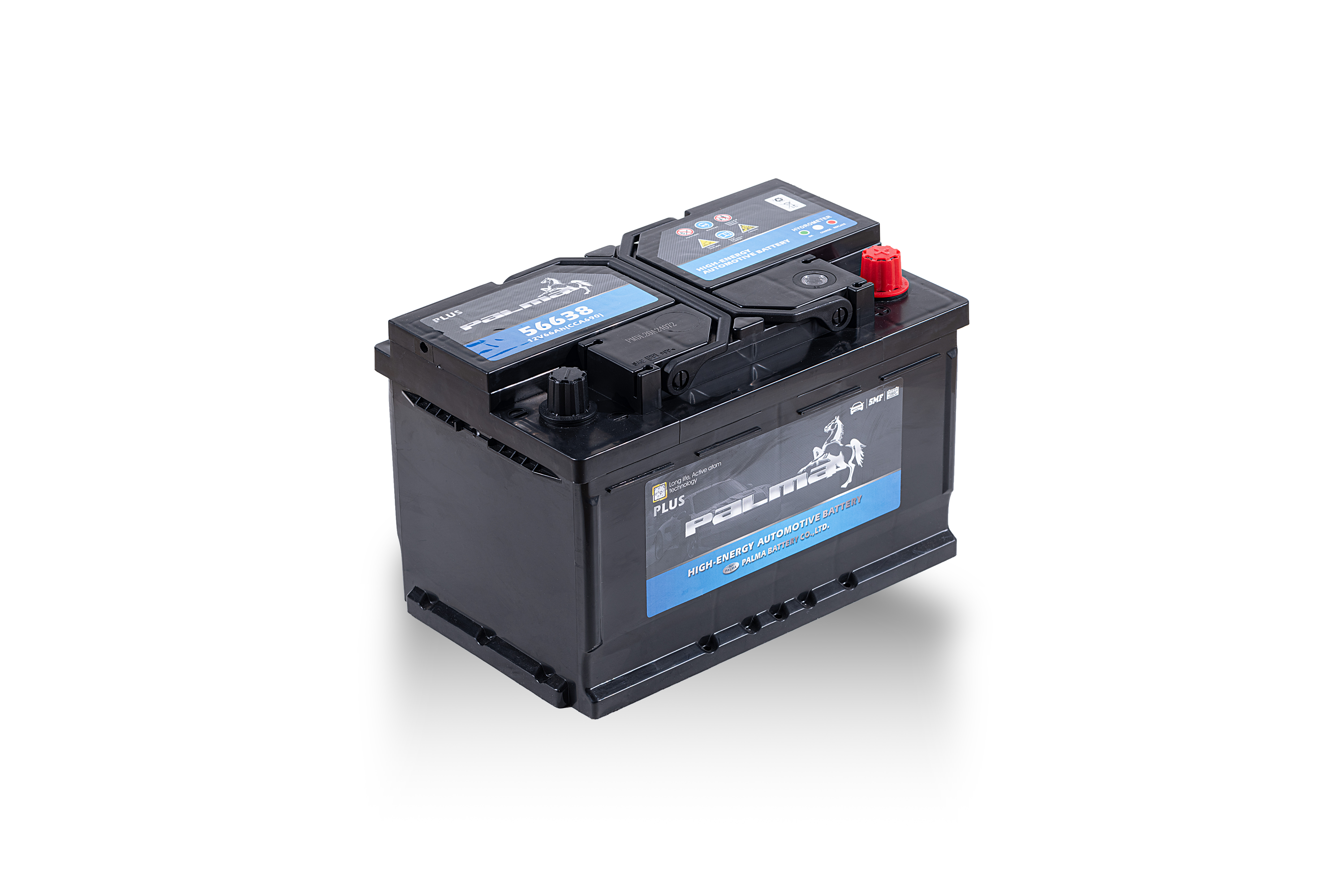 Palma New Best-selling DIN 12V 63Ah 56638 Starting Sealed Maintenance Free Automotive Battery with 12 Months Warranty