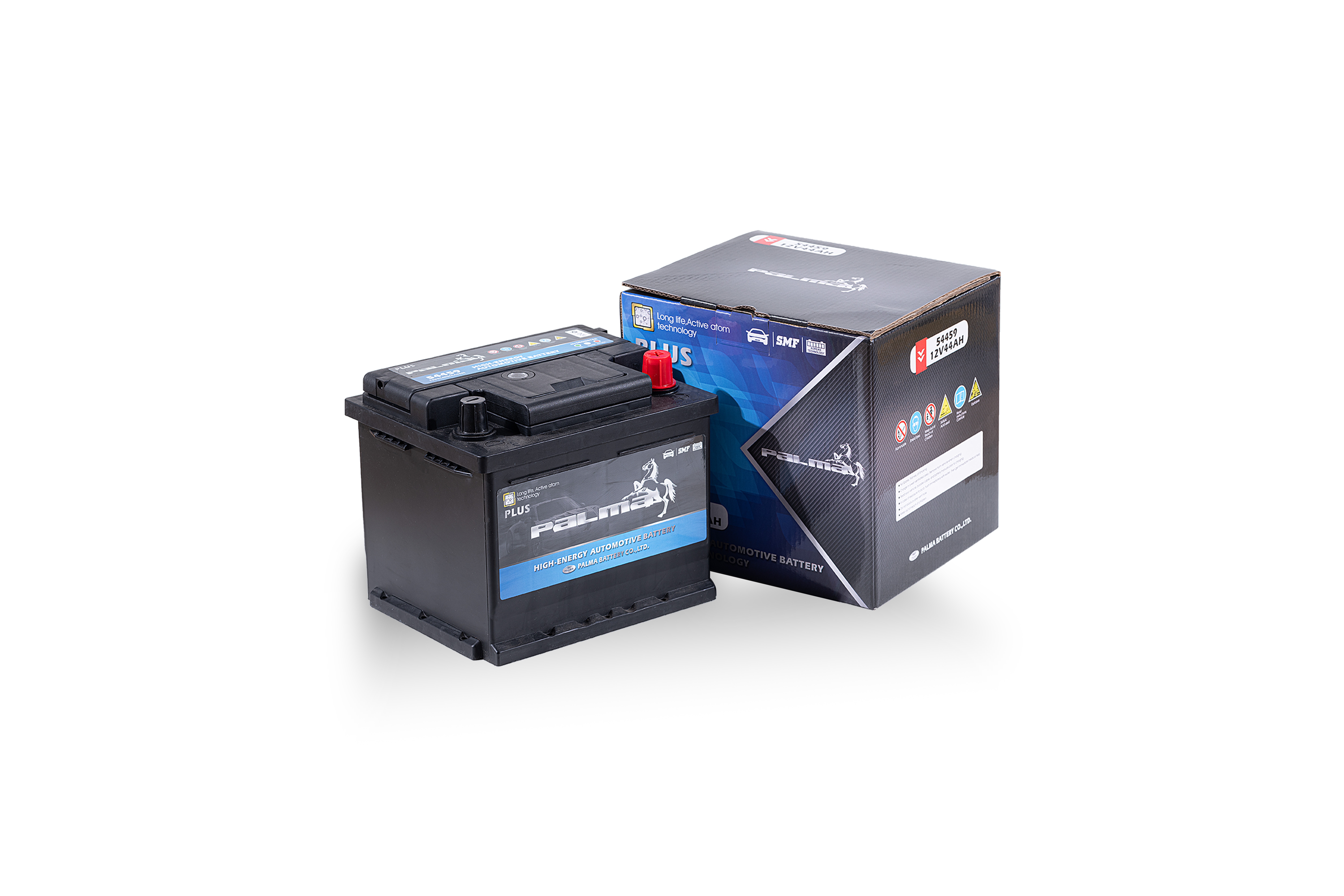 Automotive Battery 12V 44Ah New CE Certified 450CCA Maintenance Free Car Battery 54459 DIN Sealed Lead Acid OEM Supplier