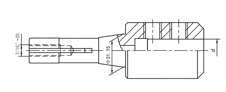drill press end mill adapter