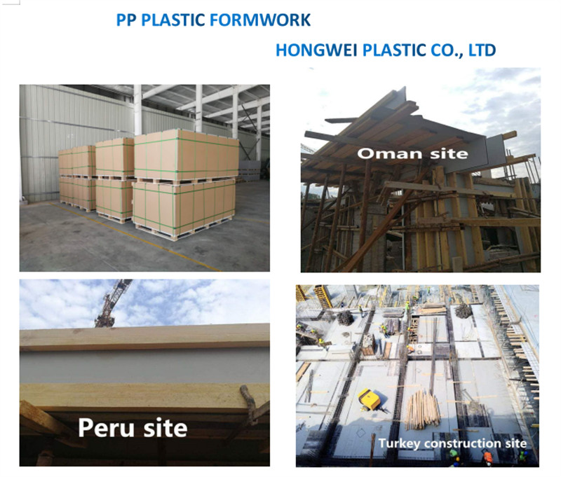 Concrete PP Hollow Forms Plastic
