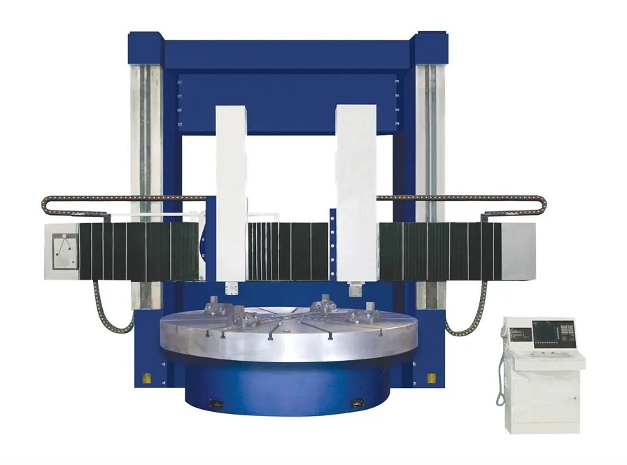 Double column vertical lathe