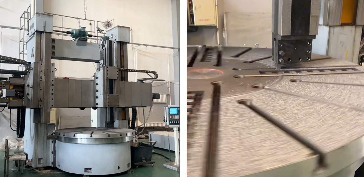 cnc vertical turning and machining center with c-axis