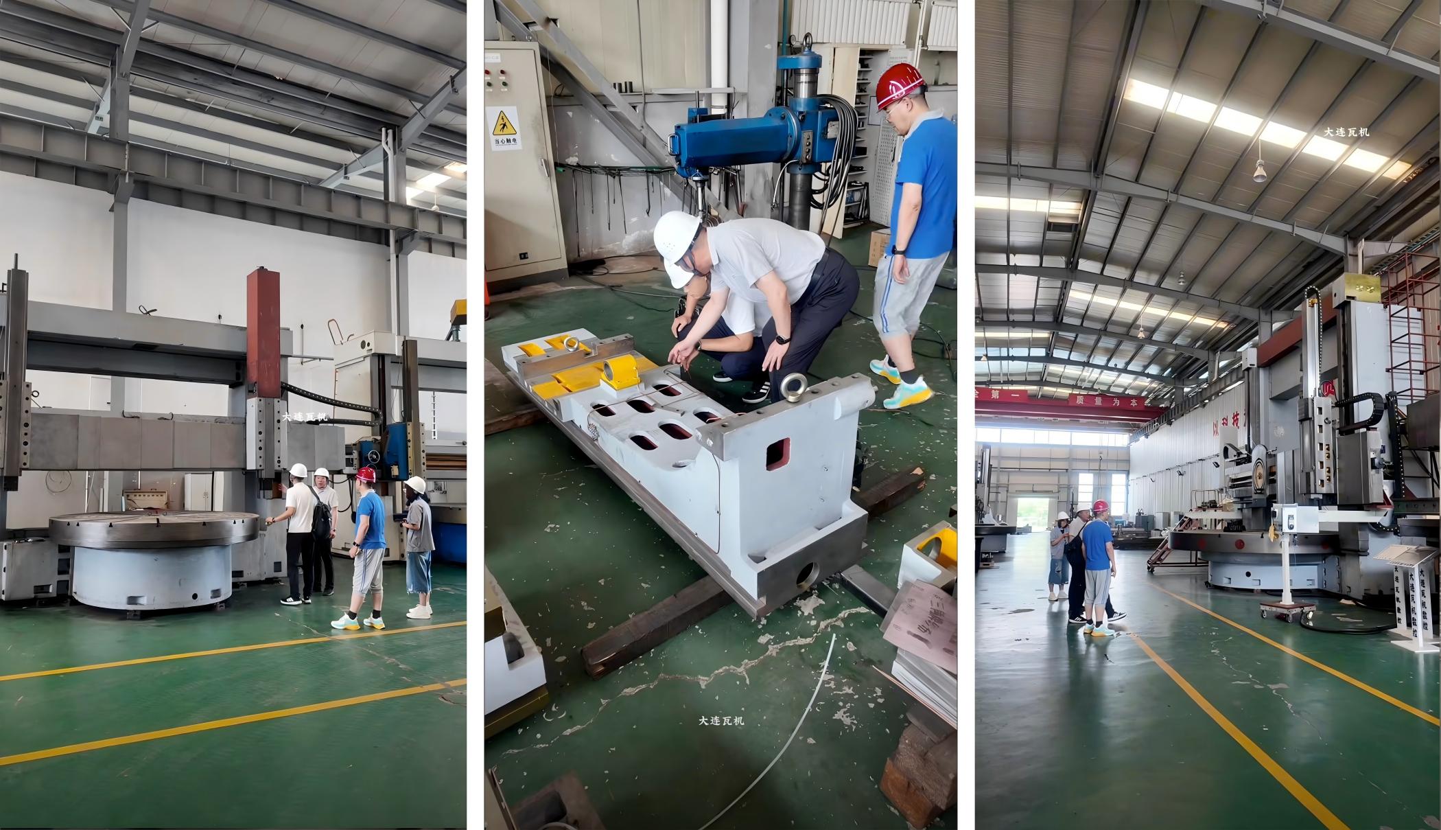 CNC milling and boring machine