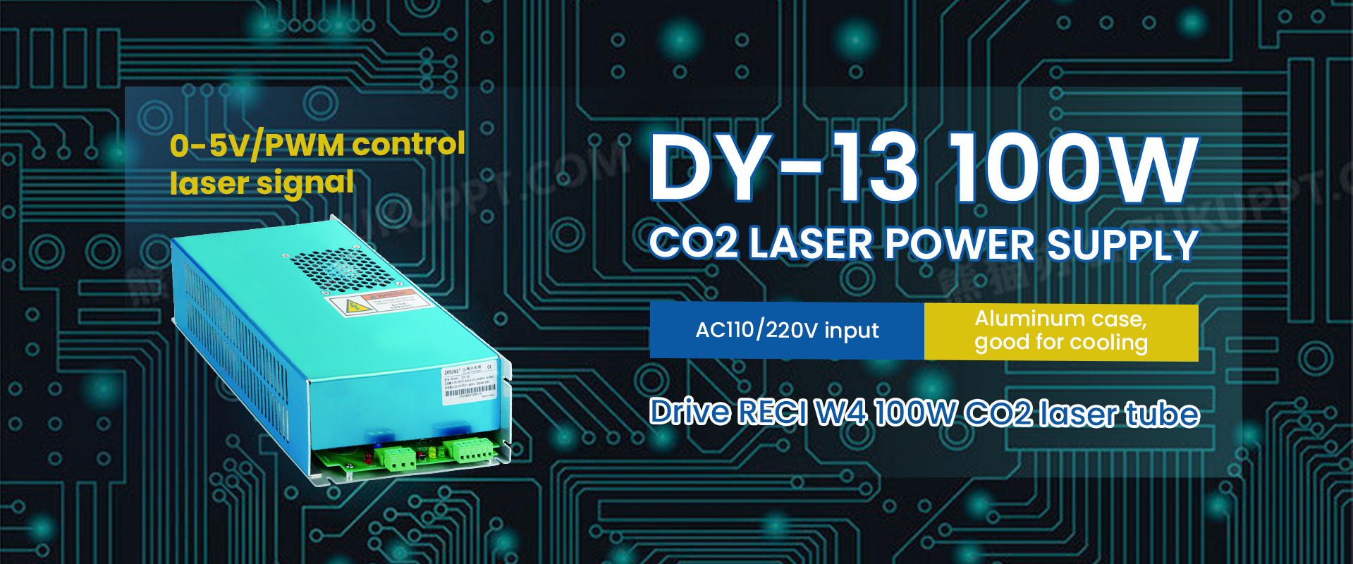 CO2 Power Supply For Laser Engraving Machine