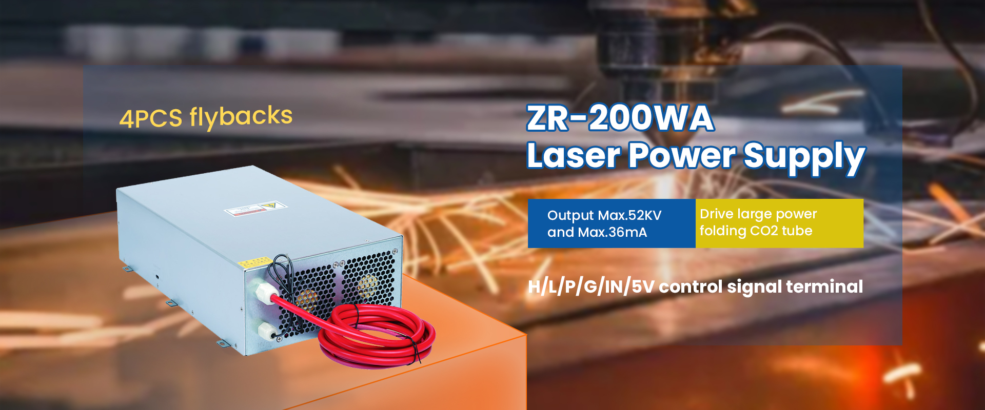 CO2 Power Supply For Reci Laser Tube