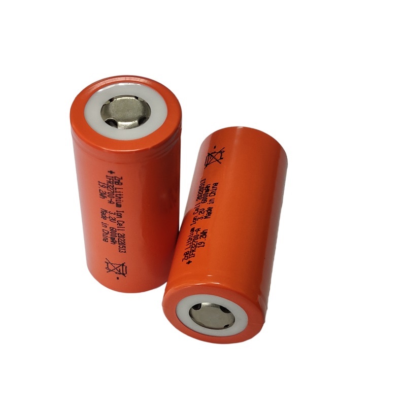 3.2V Rechargeable 32700 LiFePO4 Battery Cell