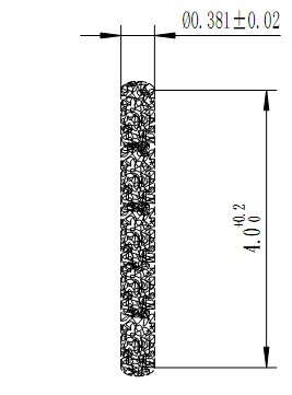 Φ1.57 мм Fuzz Button 80-062