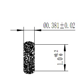 Φ0.381 مم Fuzz Button 80-015040