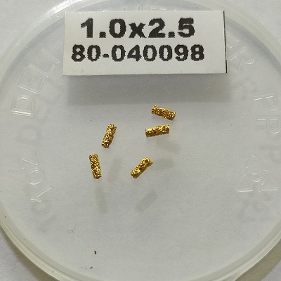 Φ1.02x2.5mm 80-040098 high current Floss Pin i.e. Fuzz Button connectors /CPW/Microstrip Vertical connection